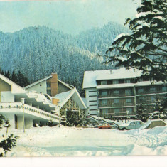 CPI (B8431) CARTE POSTALA - POIANA BRASOV. HOTEL "TELEFERIC"