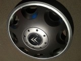 Capace Roti 15 inch Bombate ABS, Set 4, Prindere Inel Metalic, Sigle Auto Personalizate, Buss