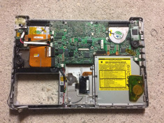 placa de baza, procesor si unitate optica, APPLE Powerbook G4 - A1095 foto