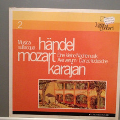 Mozart/Handel - Eine Kleine Nacht Music/Water Music (1960/Emi/Italy) - VINIL/RAR