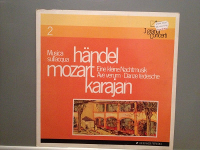 Mozart/Handel - Eine Kleine Nacht Music/Water Music (1960/Emi/Italy) - VINIL/RAR foto