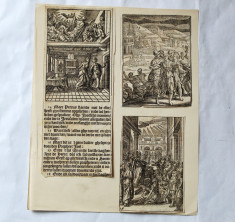 Christoffel van Sichem II - 3xilogravuri 1657 foto