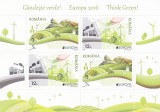 EUROPA 2016 BLOC DE 4 MODEL 2 , NEUZAT VALOARE NOMINALA!