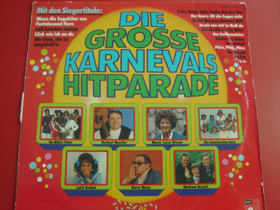 A(01) vinil-DIE GROSSE KARNEVALS HITPARASE foto