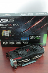 Placa video Asus Nvidia GTX 760 2GB DirectCU II OC 256 bits foto