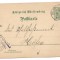 @ carte postala -GERMANIA 1898