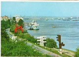 CPI (B8420) CARTE POSTALA - GALATI. FALEZA, VAPOR, SLEP