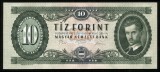 Bancnota Ungaria 10 Forint 1975 UNC Petofi Sandor, Ne流通 (Necirculata), Bancnote Straine Europa