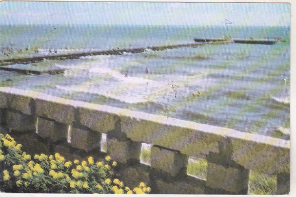bnk cp Eforie Nord - Vedere spre largul marii - uzata