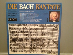 Bach - Cantate BWV 1- 8 -4LP BOX Deluxe(1981/LAUDATTE/RFG) - VINIL/Impecabil/Rar foto