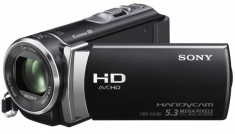 Camera video Sony Handycam HDR-CX 190E, FullHD, Black foto