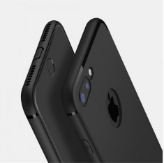 Husa iPhone7 Silicon - Culoare Neagra foto