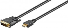 Cablu OEM HDMI DVI MMG/1,8-BU HDMI tata la DVI-D (18+1) tata foto