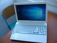 Laptop alb Packard Bell 4GB ddr3 Intel i3-2348M 2.3ghz 500gb 15.6&amp;quot; foto