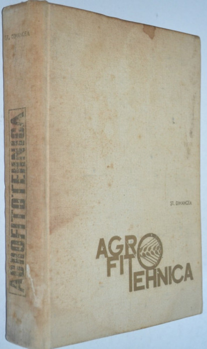 Agrofitehnica - St. Dimancea- 1967