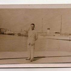 fotografie port Constanta 1937
