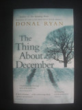 DONAL RYAN - THE THING ABOUT DECEMBER {engleză}