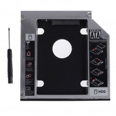 HDD Caddy OEM RACK-DVDHDD-SATA-BX 12.7mm DVD slim SATA la 2.5 HDD SATA foto