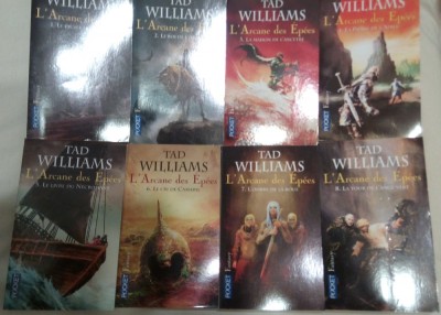 Tad Williams -L&amp;#039;Arcane des epees (fantasy), 8 vol. complet foto
