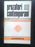Cumpara ieftin Liviu Leonte - Prozatori contemporani (Editura Junimea, 1989)