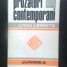 Liviu Leonte - Prozatori contemporani (Editura Junimea, 1989)