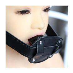 Breathable Ball Gag Restraint Calus Bondage Bila Soft Plina Moale Piele PU