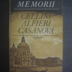 CELLINI, ALFIERI, CASANOVA - MEMORII (carte de GEORGE LAZARESCU)