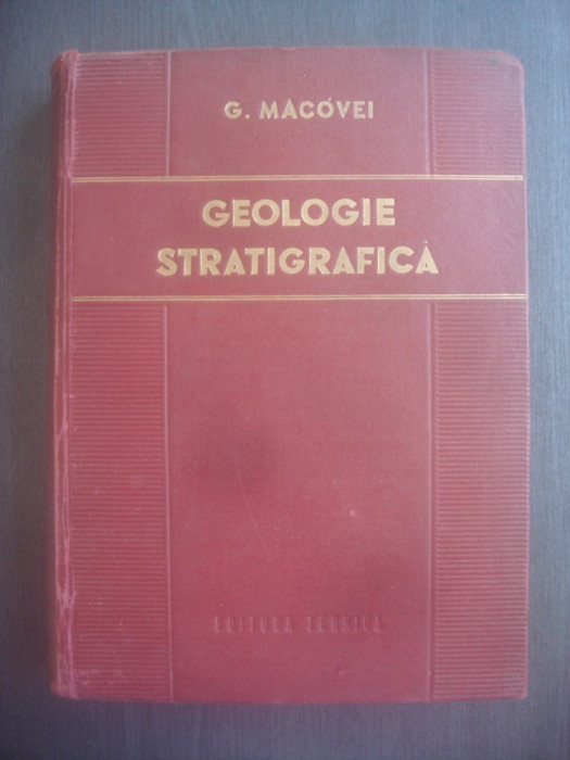 G. MACOVEI - GEOLOGIE STRATIGRAFICA