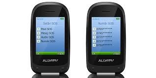 Geam Allview D1 Flip alb sau negru / ecran nou