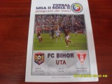 Program FC Bihor - UTA