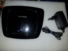 Router Linksys WRT160N Wireless 802.11b/g/n up to 300Mbps - poze reale foto