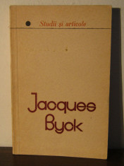 JACQUES BYCK.STUDII SI ARTICOLE foto