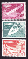 Timbre RUSIA 1969 = SPORTURI TEHNICE foto