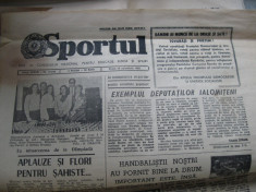 Ziarul Sportul 19 noiembrie 1982 foto