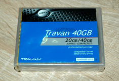 Travan 20 - 40GB TR7 data cartridge - Dell - made in USA - sigilata foto