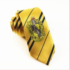 Cravata - HARRY POTTER - Model Hufflepuff foto