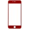 Geam iPhone 6s rosu / ecran sticla noua