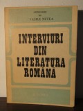 INTERVIURI DIN LITERATURA ROMANA-VASILE NETEA