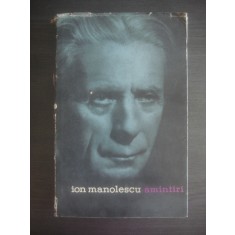 Ion Manolescu - Amintiri