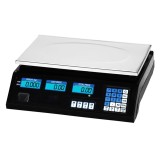 Cantar electronic cu afisaj dublu, capacitate 40 kg, functie TARA, ecran luminat, acumulator, General