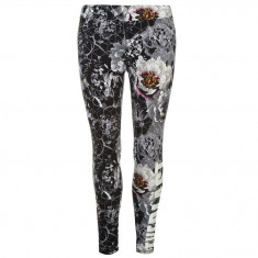 Oferta! Pantaloni Fitness mulati Leggings Dama Everlast Large Logo Floral foto