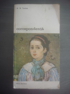 N. N. TONITZA - CORESPONDENTA foto