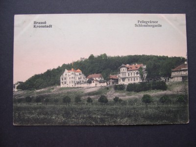 Brasov - Schlossbergzeile. 1906, circulata. foto