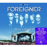 FOREIGNER - ALIVE &amp; ROCKIN&#039; , 2006, DVD, Rock