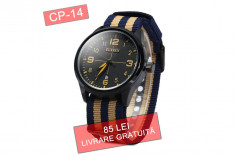 Ceas barbati CURREN CP-14 quartz - LIVRARE GRATUITA + CADOU foto