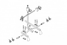 Suport bicicleta model Lift portbagaj thule ORIGINAL BMW seria 1, 3, 5, 6, 7 foto