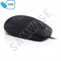 Mouse Optic DELL MS111-P Black, conexiune USB...Garantie 6 luni! foto