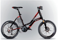 Bicicleta electrica Compact 20Km 36V 6.6Ah Autonomie 40km Negru PB Cod:E00072-4 foto