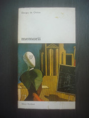 GIORGIO DE CHIRICO - MEMORII foto