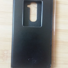 husa tip carte Lg G2 + FOLIE DE STICLA